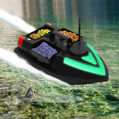 Bateau d'appâtage télécommandé en ABS
