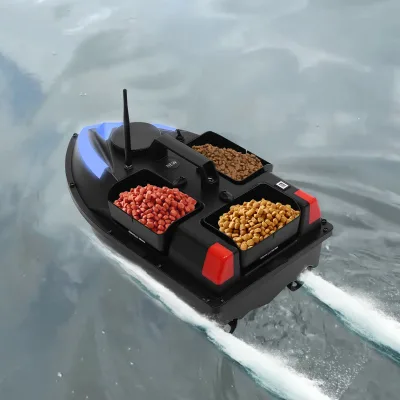 Bateau d'appâtage télécommandé en ABS – image 3