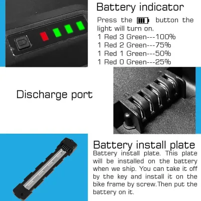 Batterie de vélo électrique 52 V 25 Ah – image 2