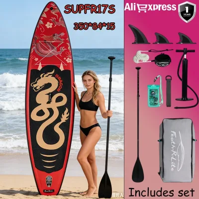 Planche de paddle gonflable en PVC, 350 cm