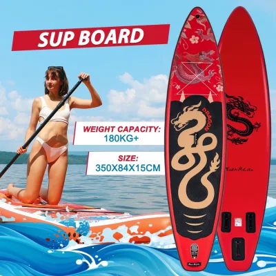 Planche de paddle gonflable en PVC, 350 cm – image 2