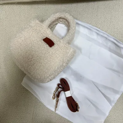 Pochette bandoulière femme en coton au lait – image 3