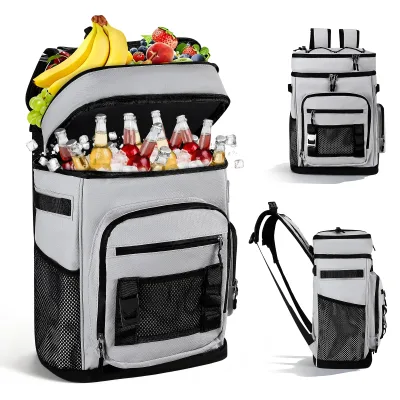 Sac à dos isotherme 30 L en nylon, pliable