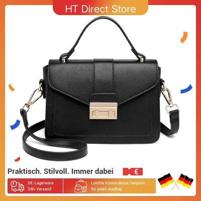 Sac bandoulière carré en simili cuir