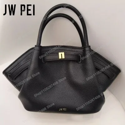 Sac fourre-tout en cuir fendu à bandoulière