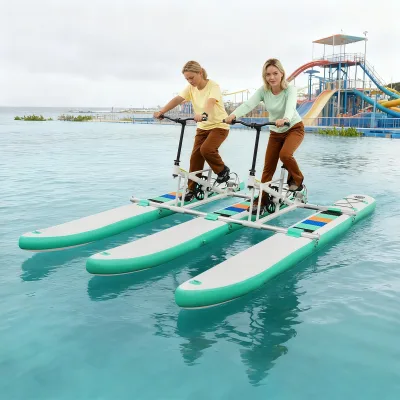 Vélo aquatique gonflable pour 2 personnes – image 2