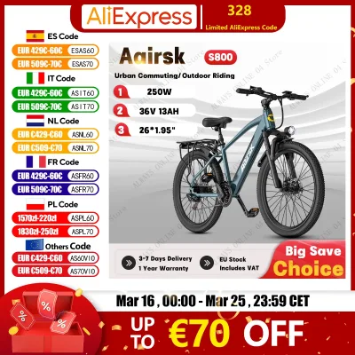Vélo électrique de ville pour adulte